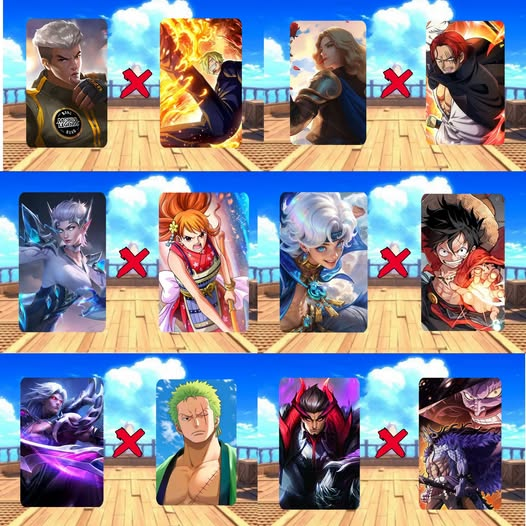 Kolaborasi Skin One Piece dengan MLBB